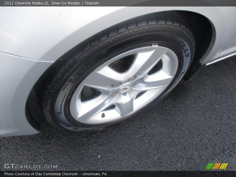 Silver Ice Metallic / Titanium 2012 Chevrolet Malibu LS