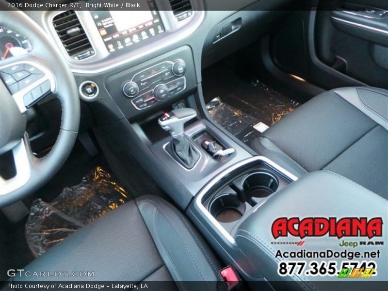 Bright White / Black 2016 Dodge Charger R/T