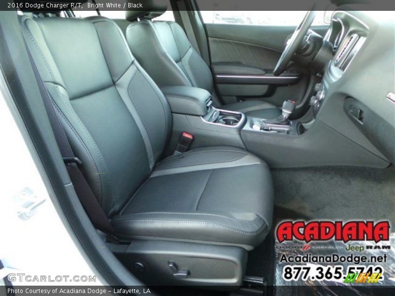 Bright White / Black 2016 Dodge Charger R/T