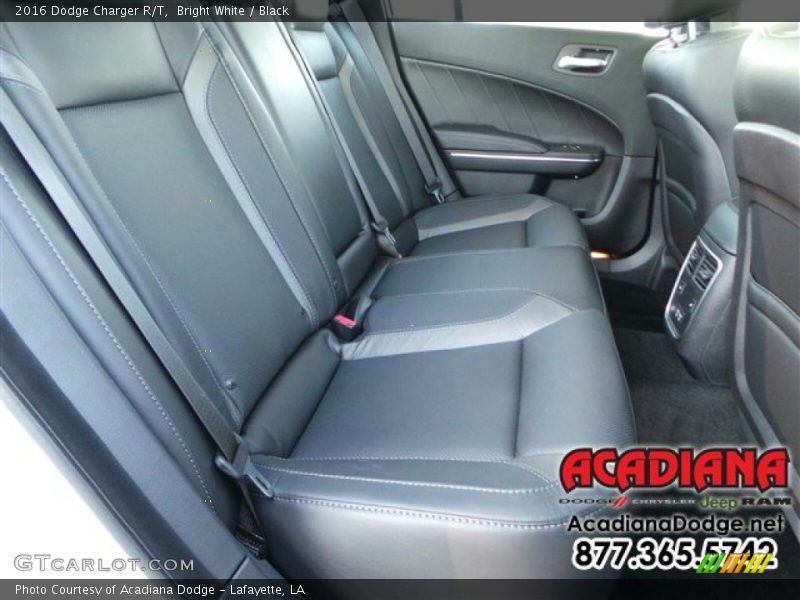 Bright White / Black 2016 Dodge Charger R/T