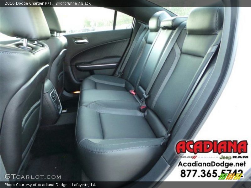 Bright White / Black 2016 Dodge Charger R/T