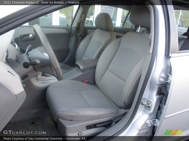 Silver Ice Metallic / Titanium 2012 Chevrolet Malibu LS