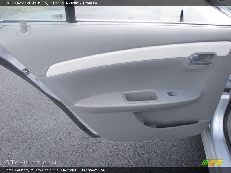 Silver Ice Metallic / Titanium 2012 Chevrolet Malibu LS