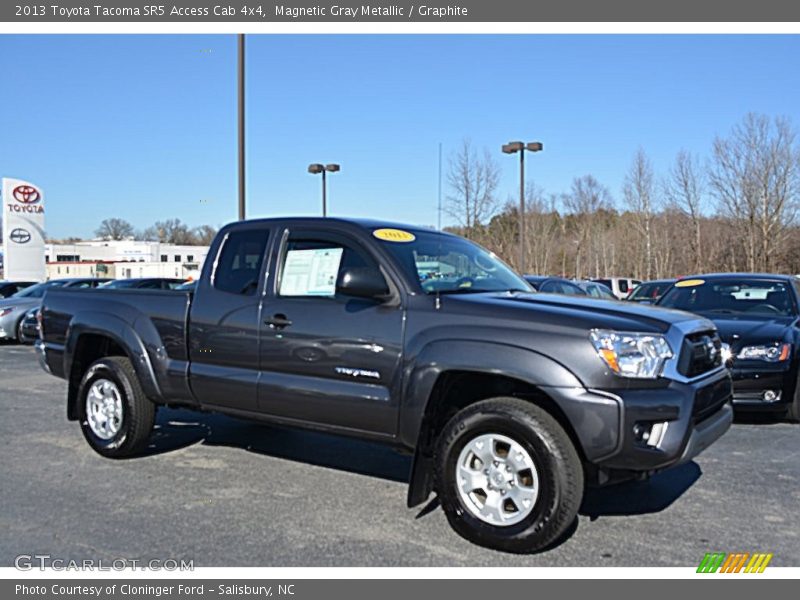 Magnetic Gray Metallic / Graphite 2013 Toyota Tacoma SR5 Access Cab 4x4