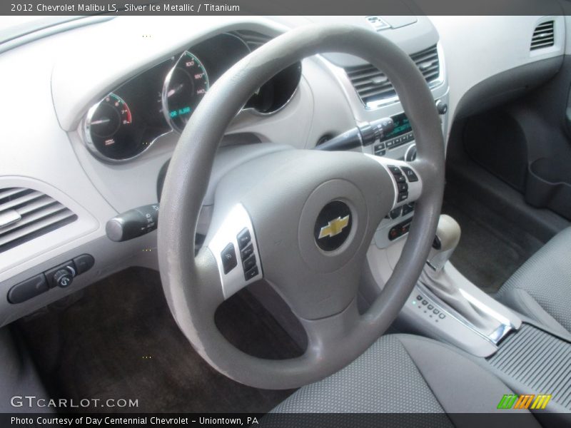 Silver Ice Metallic / Titanium 2012 Chevrolet Malibu LS