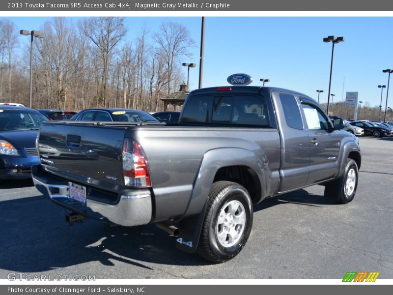 Magnetic Gray Metallic / Graphite 2013 Toyota Tacoma SR5 Access Cab 4x4