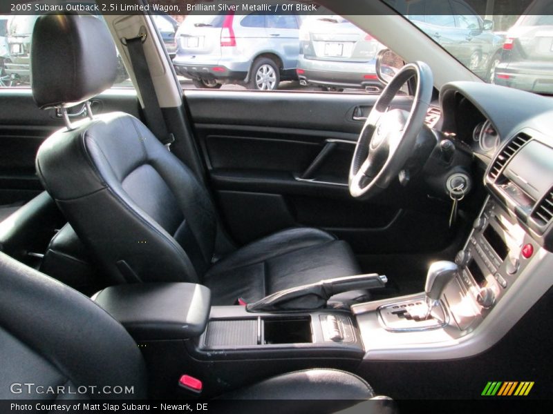 Brilliant Silver Metallic / Off Black 2005 Subaru Outback 2.5i Limited Wagon