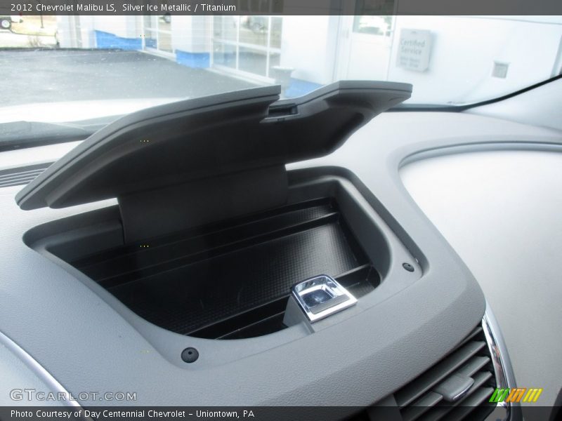 Silver Ice Metallic / Titanium 2012 Chevrolet Malibu LS