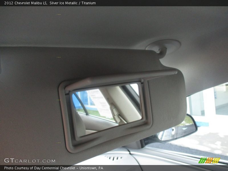Silver Ice Metallic / Titanium 2012 Chevrolet Malibu LS