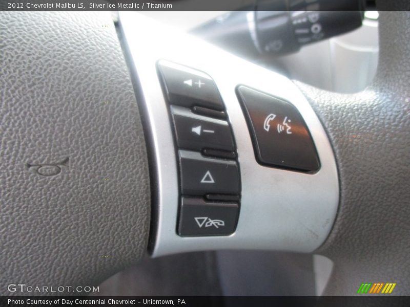 Silver Ice Metallic / Titanium 2012 Chevrolet Malibu LS