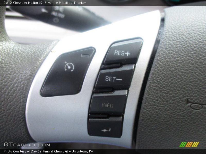 Silver Ice Metallic / Titanium 2012 Chevrolet Malibu LS
