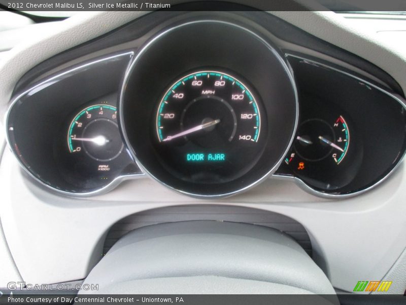 Silver Ice Metallic / Titanium 2012 Chevrolet Malibu LS
