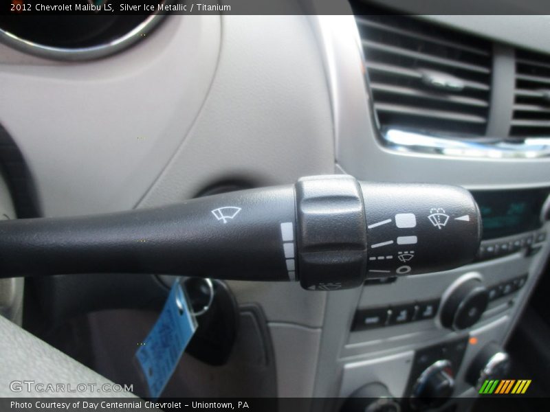 Silver Ice Metallic / Titanium 2012 Chevrolet Malibu LS