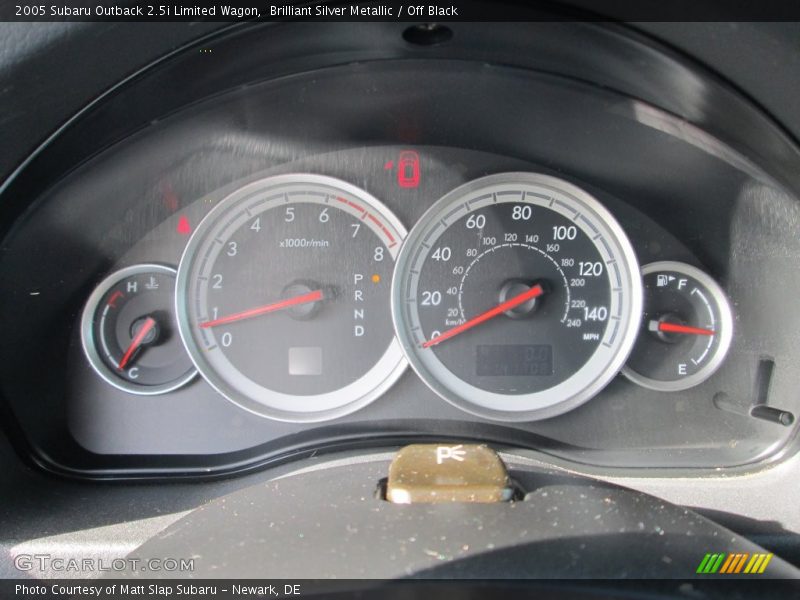 Brilliant Silver Metallic / Off Black 2005 Subaru Outback 2.5i Limited Wagon