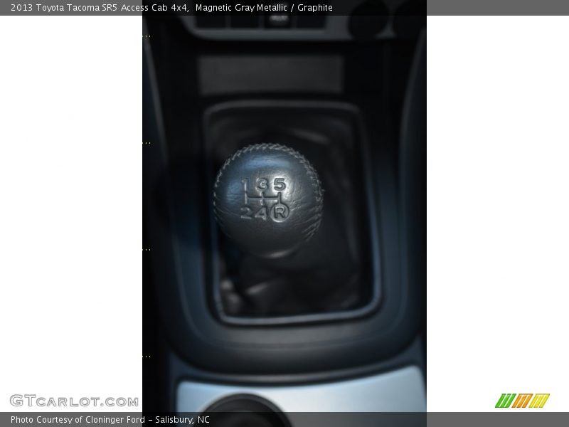Magnetic Gray Metallic / Graphite 2013 Toyota Tacoma SR5 Access Cab 4x4