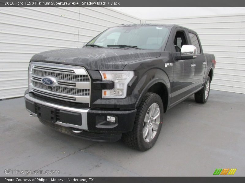 Shadow Black / Black 2016 Ford F150 Platinum SuperCrew 4x4