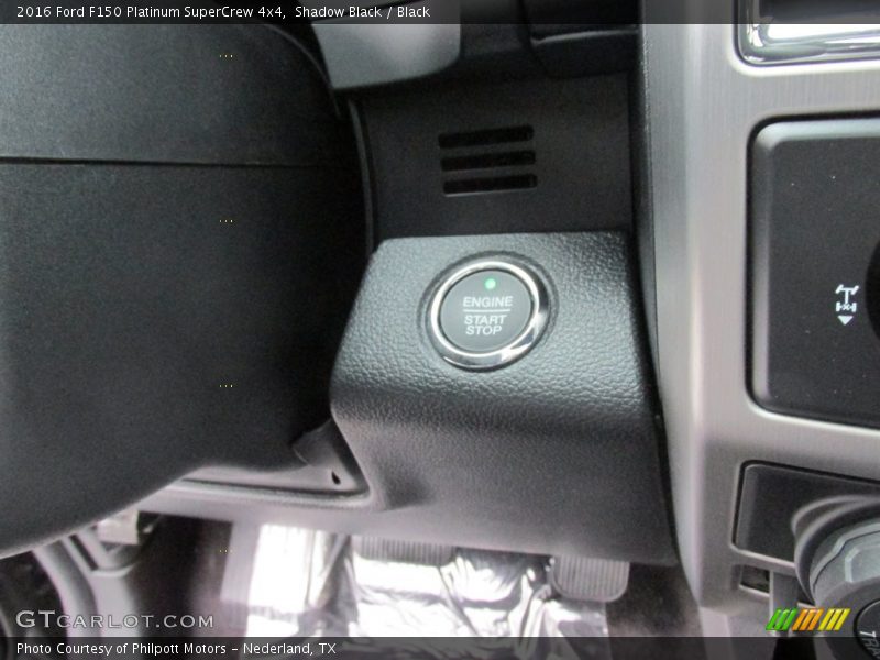 Controls of 2016 F150 Platinum SuperCrew 4x4