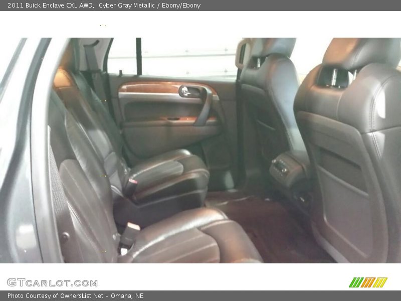 Cyber Gray Metallic / Ebony/Ebony 2011 Buick Enclave CXL AWD