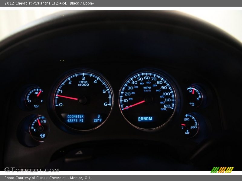 Black / Ebony 2012 Chevrolet Avalanche LTZ 4x4