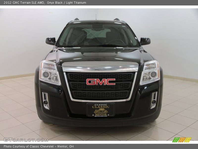 Onyx Black / Light Titanium 2012 GMC Terrain SLE AWD