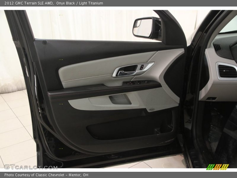 Onyx Black / Light Titanium 2012 GMC Terrain SLE AWD