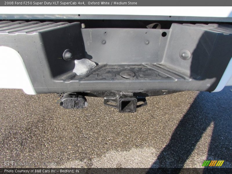 Oxford White / Medium Stone 2008 Ford F250 Super Duty XLT SuperCab 4x4