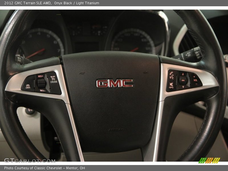 Onyx Black / Light Titanium 2012 GMC Terrain SLE AWD