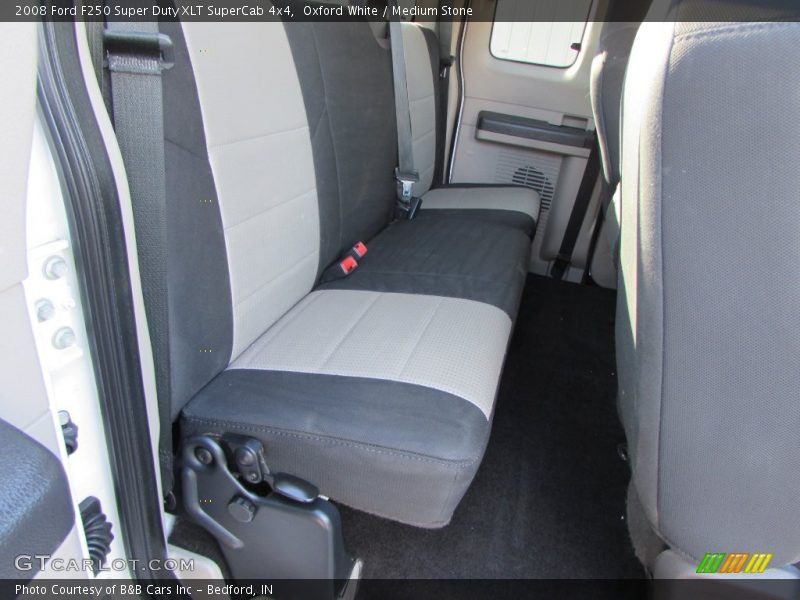 Oxford White / Medium Stone 2008 Ford F250 Super Duty XLT SuperCab 4x4