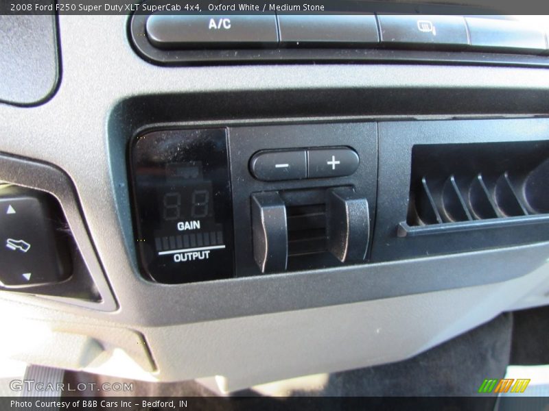 Oxford White / Medium Stone 2008 Ford F250 Super Duty XLT SuperCab 4x4