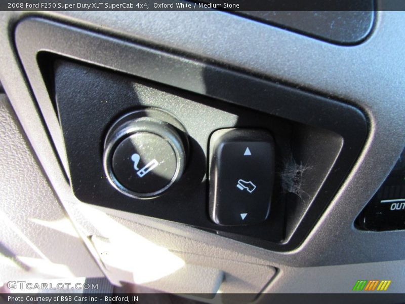 Oxford White / Medium Stone 2008 Ford F250 Super Duty XLT SuperCab 4x4