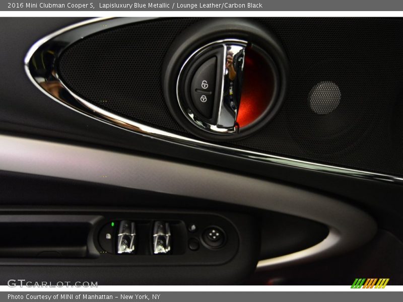 Lapisluxury Blue Metallic / Lounge Leather/Carbon Black 2016 Mini Clubman Cooper S