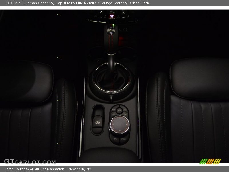 Lapisluxury Blue Metallic / Lounge Leather/Carbon Black 2016 Mini Clubman Cooper S