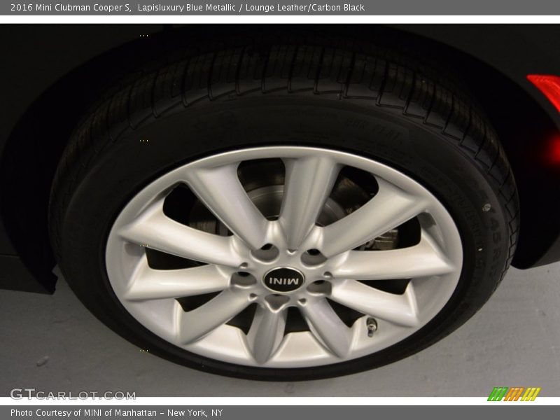 Lapisluxury Blue Metallic / Lounge Leather/Carbon Black 2016 Mini Clubman Cooper S