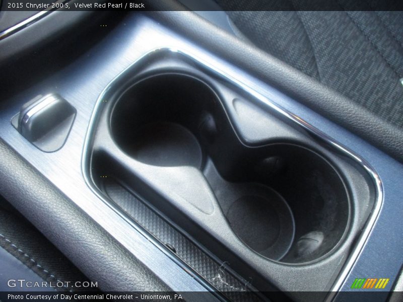 Velvet Red Pearl / Black 2015 Chrysler 200 S