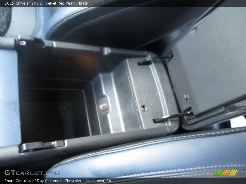 Velvet Red Pearl / Black 2015 Chrysler 200 S