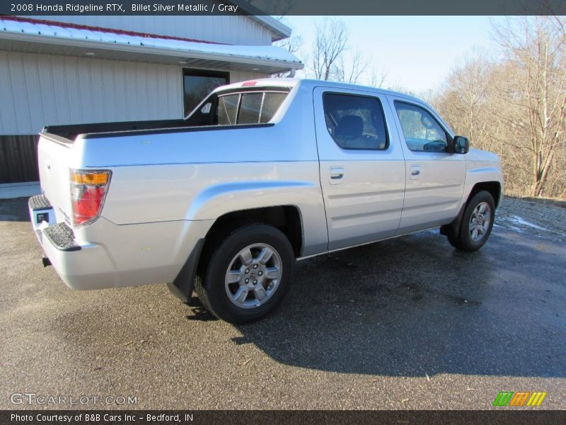 Billet Silver Metallic / Gray 2008 Honda Ridgeline RTX