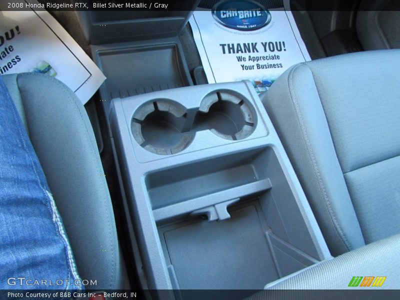 Billet Silver Metallic / Gray 2008 Honda Ridgeline RTX