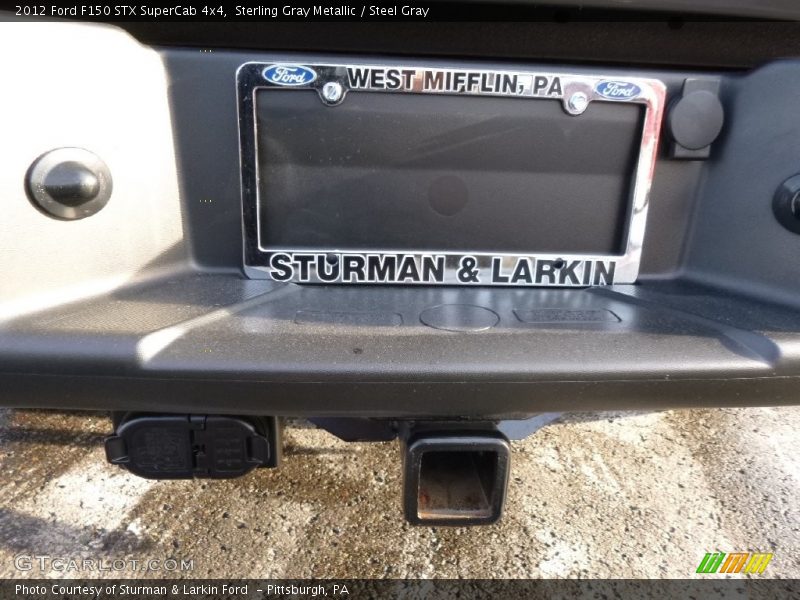 Sterling Gray Metallic / Steel Gray 2012 Ford F150 STX SuperCab 4x4