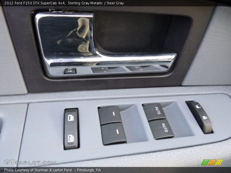 Sterling Gray Metallic / Steel Gray 2012 Ford F150 STX SuperCab 4x4