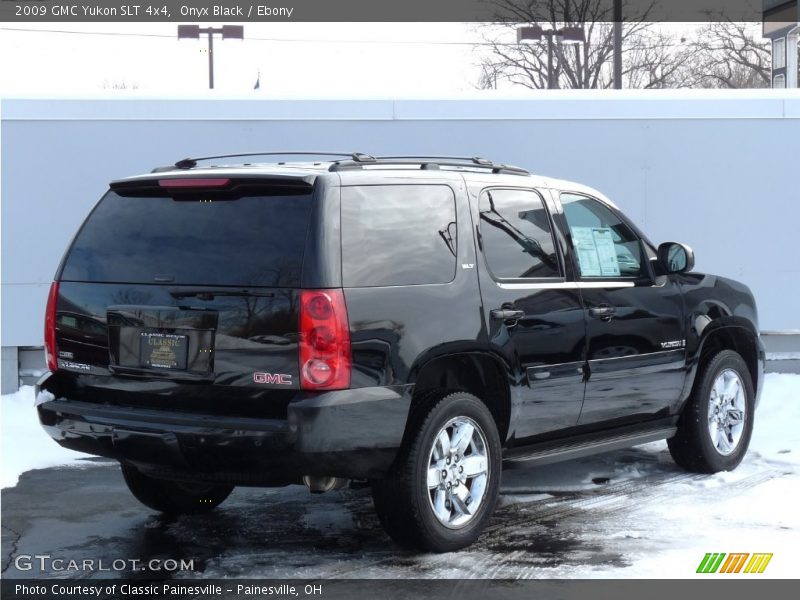 Onyx Black / Ebony 2009 GMC Yukon SLT 4x4