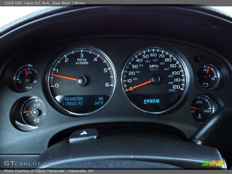 Onyx Black / Ebony 2009 GMC Yukon SLT 4x4