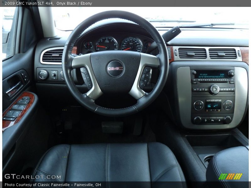 Onyx Black / Ebony 2009 GMC Yukon SLT 4x4
