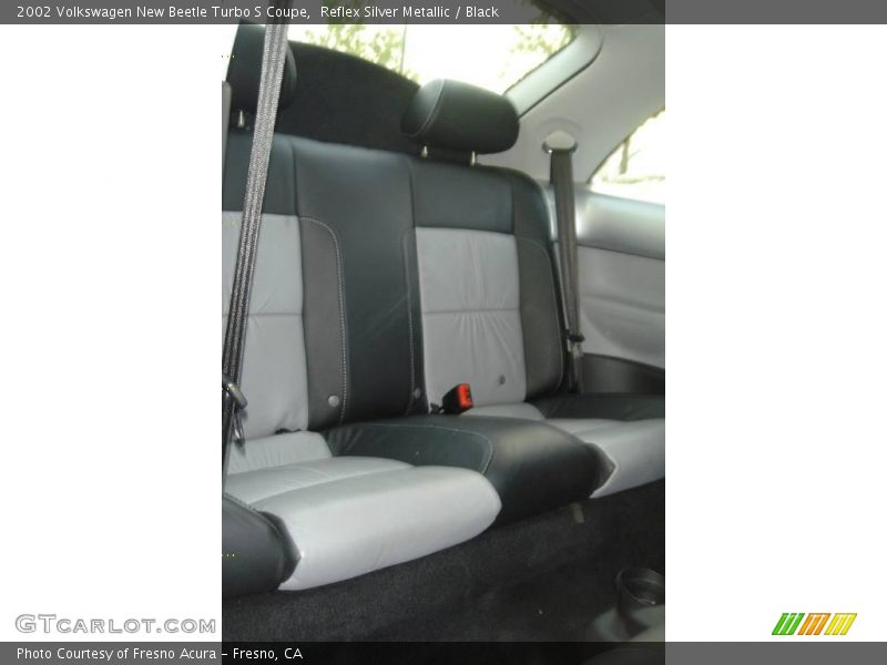 Reflex Silver Metallic / Black 2002 Volkswagen New Beetle Turbo S Coupe