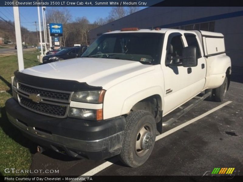 Summit White / Medium Gray 2006 Chevrolet Silverado 3500 LT Crew Cab 4x4