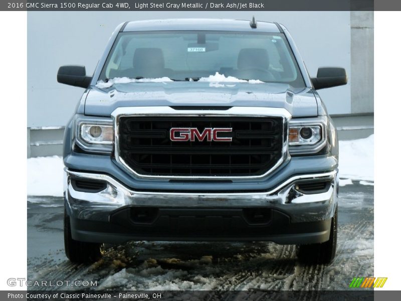Light Steel Gray Metallic / Dark Ash/Jet Black 2016 GMC Sierra 1500 Regular Cab 4WD