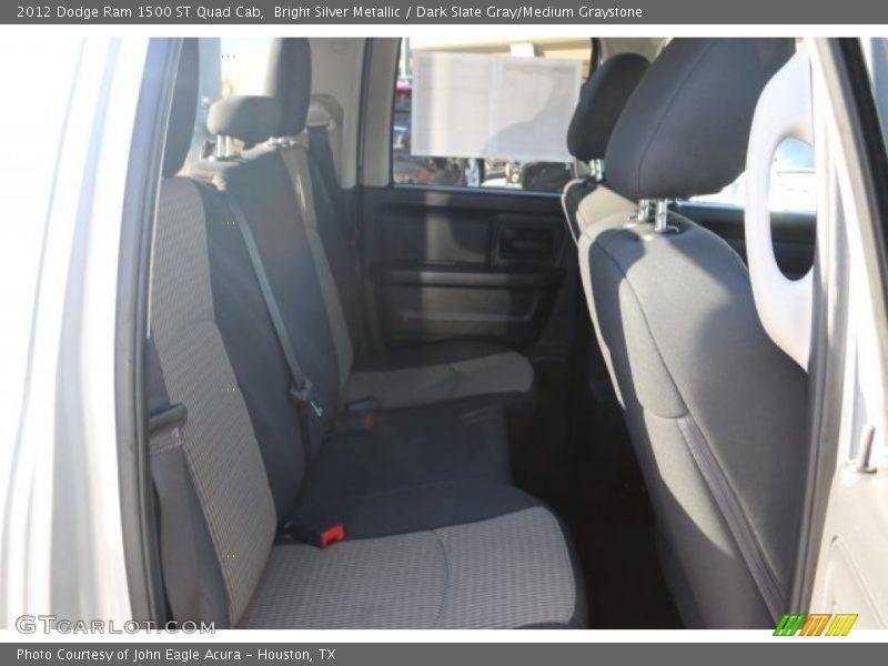Bright Silver Metallic / Dark Slate Gray/Medium Graystone 2012 Dodge Ram 1500 ST Quad Cab