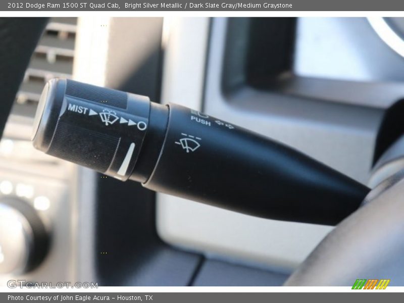 Bright Silver Metallic / Dark Slate Gray/Medium Graystone 2012 Dodge Ram 1500 ST Quad Cab