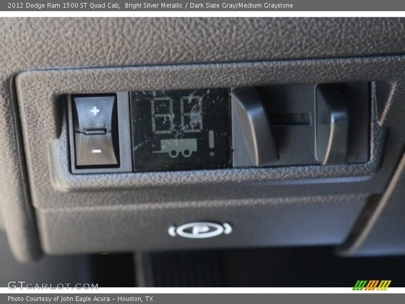 Bright Silver Metallic / Dark Slate Gray/Medium Graystone 2012 Dodge Ram 1500 ST Quad Cab