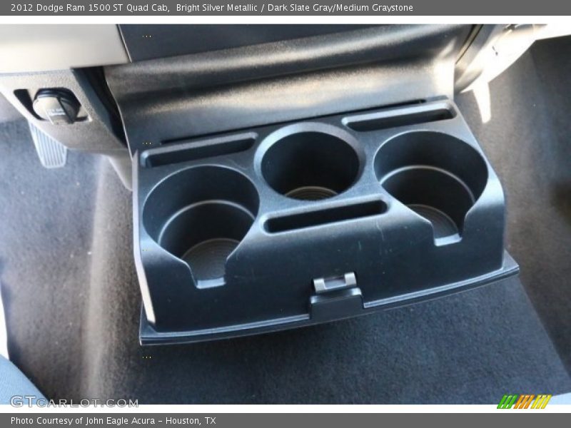 Bright Silver Metallic / Dark Slate Gray/Medium Graystone 2012 Dodge Ram 1500 ST Quad Cab