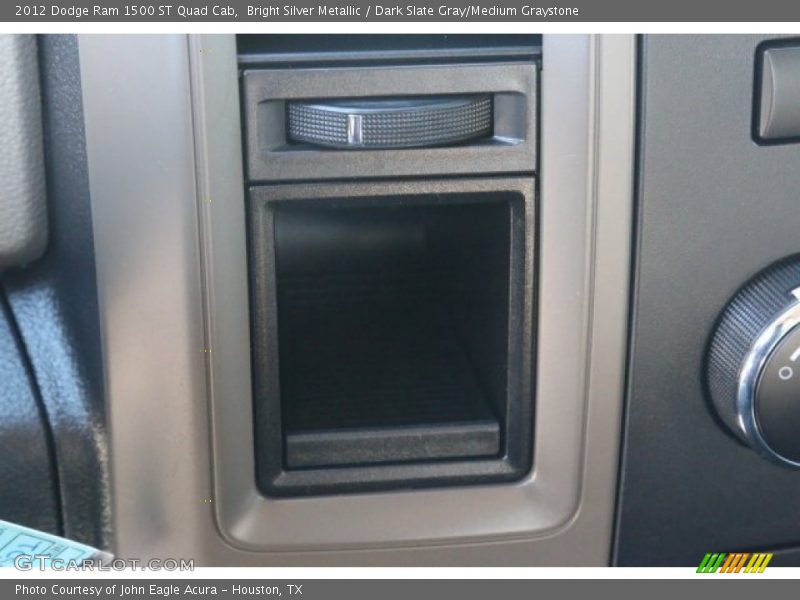 Bright Silver Metallic / Dark Slate Gray/Medium Graystone 2012 Dodge Ram 1500 ST Quad Cab